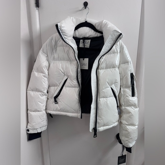SAM. Jackets & Blazers - SAM Freestyle Puffer in White